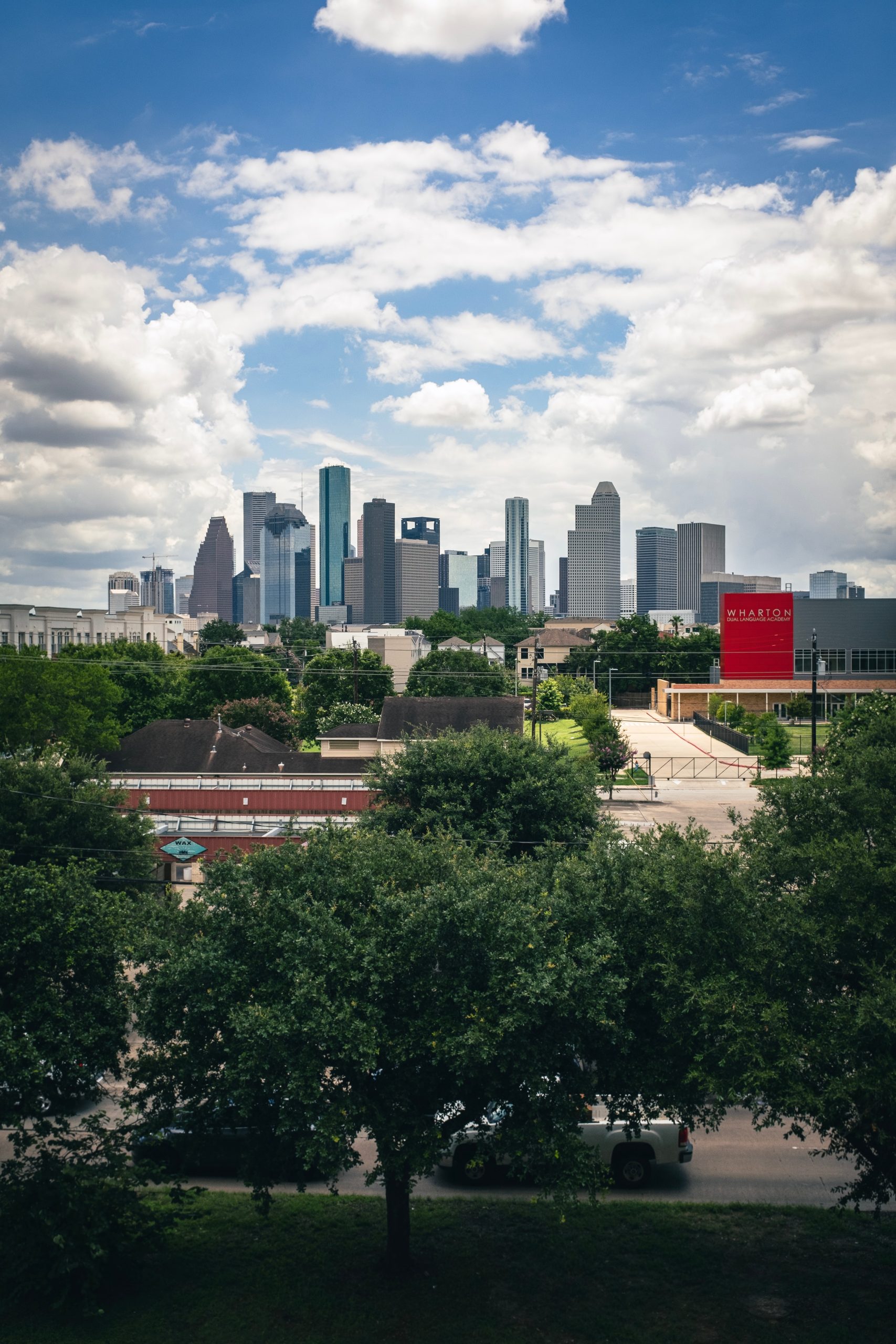 City skyline of Houston